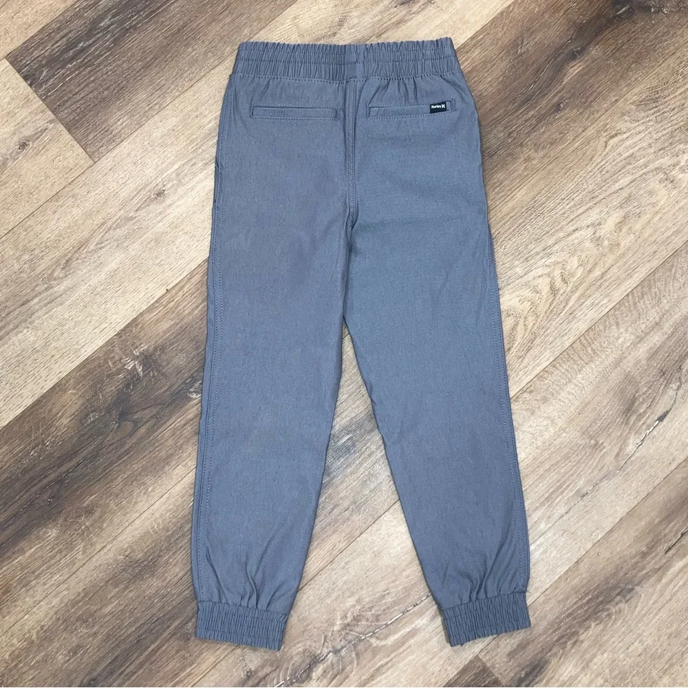NWT Hurley Gray Jogger Pants Bottoms Athletic Sports New Size 5/6 Boy
